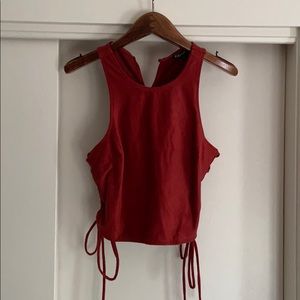 Express crop tank top